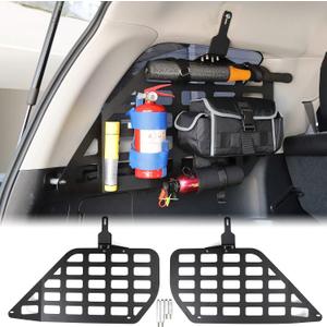 JeCar Modular Storage Panel System Rear Cargo Rack Trunk Shelf Interior Luggage Storage Carrier for Toyota 4Runner 2010-2020