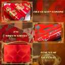 4 x Chinese New Year Decorations 2026, 17PCS Lunar New Year Decorations with Couplets, Fu Character Ornament, Window Decals, Year of Horse Door Sticker, Red Envelopes, Red Lanterns