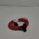 Prime CB614735 100-Foot 14/3 SJTW Triple-Tap Outdoor Extension Cord with Circuit Breaker Plug, Red