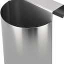 Ice Scoop Holder Hanging Organizer, Heavy Duty Metal Storage Box Ice Scoop Holder For Ice Machine Fridge Shelf