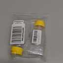 2 Pack Empty Plastic Honey Bottles with Funnel, 180ml Squeeze Honey Jars Leakproof Honey Dispenser No Drip Lids Condiment Container for Ketchup Mustard Salad Dressing Sauce Syrup Oil Epoxy, BPA Free