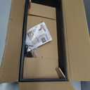 Countertop Support Brackets 2 Pack L Bracket Countertop Brackets 18" x 8" x 2.5" Heavy Duty 3/8" Thick Shelf Brackets Metal Corbels L Shape Bracket for Wood Shelf/Quartz/Granite/Concret Countertops