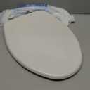 Little2Big Toilet Seat with Built-In Toddler Potty Training Seat, Slow Close, Easy to Install, Made in USA, ELONGATED, White