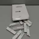 Jetec 12 Pieces Tilt Latch Pairs White Plastic Construction Snap-in Latch Pairs Spring Loaded Sliding Window Tilt Latch for Home Window Accessories