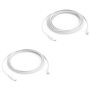 6.6ft & 10ft USB C to USB C Cable Bundle (240W, 480Mbps Data Transfer) for MacBook Pro, iPad, iPhone & USB-C Port Devices