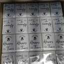 Lesnala 120Packs Happy Tears Tissue Packs for Wedding Kleenex Prepared for Guests 3 Ply Pocket Size for Travel Party Ceremony Graduation Favors White