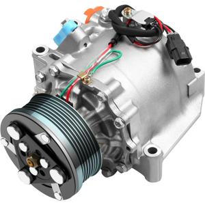 ECCPP AC Compressor with Clutch 2006-2011 Fit for Honda Civic 1.8L Air Conditioning Compressor Rapid Cooling TRSE07