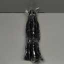 Leeven Pre Looped Micro Kinky Curly crochet Hair 12 Inch 8 Packs Black Micro Curly Braiding Hair For Mini Passion Twist (1B#)