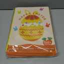 100 PCS Easter Crafts Kit for Kids DIY Foam Stickers - Bunny Eggs Baby Chicks Cutouts for Easter Bulletin Board & Classroom Decorations, Spring Party Home Wall Decor Crafts Supplies