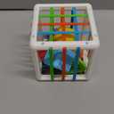 MINGKIDS Montessori Toys for 1 Year Old, 6 Pc Multi Sensory Shape, Toddler Developmental Learning Birthday Gifts, Baby Toys 12 Month