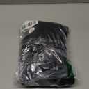 Women Two Piece Tankini Halter Padded Adjustable Drawstring Swimsuit with Boyshorts, Large 