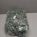 DearHouse Faux Eucalyptus Garland Plant, 2 Pack Artificial Vines Hanging Eucalyptus Leaves Greenery Garland for Wedding Backdrop Arch Wall Decor, 6 Feet/pcs UV Protected Indoor Outdoor