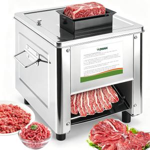 ADWAN Meat Cutter Machine, Meat Slicer for Fresh Boneless Meat(5MM)