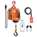 Electric Hoist Winch 1100Lbs Capacity for Garage, Workshop