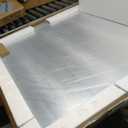 LOAAO 40X36 Inch Brushed Nickel Bathroom Mirror, Rounded Rectangle Silver Metal Frame Mirror, Brushed Nickel, Anti-Rust, Shatter Proof, Hangs Horizontally or Vertically