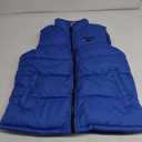 Reebok Mens Puffer Vest - Full Zip Midweight Thick Insulated Sleeveless Jacket for Men - Outdoor Quilted Puffer Winter Vest L