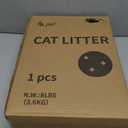 Premium Biodegradable Cat Litter by DR.JIE | Flushable, Ultra Low Dust | Fast Clumping, 7.9 lbs | Sustainable Starch Formula