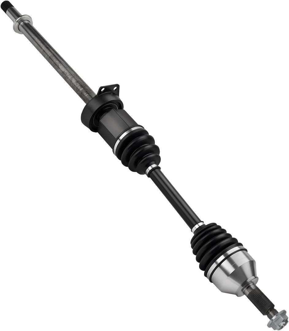 Front Left CV Axle Shaft Assembly Fit for Ford Taurus 08-18, for Flex & Lincoln MKS 09-16, for Mercury Sable & Taurus X 08-09, for MKT 10-13, 3.5L 3.7L, Replace for 66-2186, 1 pcs CV Joint Shaft