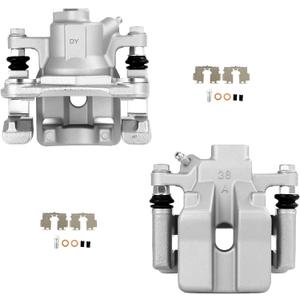 SCITOO Rear Brake Calipers With Bracket 19B6992 19B6993 Compatible For Lexus For ES300h 2013-2018,For Lexus For ES350 2013-2018,For Toyota For Avalon 2013-2018,For Toyota For Camry 2012-2017