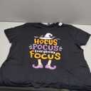 Hocus Pocus Everybody Focus Funny Halloween Costume Teachers T-Shirt,  2XL Woman