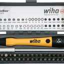 Wiha 75979 36 Piece GoBox Electronics ESD Precision Micro Bit Set