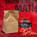 Jack Link's Bacon Jerky, Hickory Smoked - Flavorful Ready to Eat Meat Snack with 11g of Protein per Serving, Made with 100% Thick Cut Real Bacon, Protein Snack, Keto Friendly, 2.5 oz. (EXP 07/16/26)