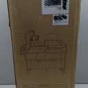 Baby Bassinets Bedside Sleeper, 4 in 1 Portable Bedside Crib w/Mattress, Diaper Changer, Storage Basket, Music Box, Carry Bag, Foldable Playard Sleeper for Newborn (Light Gray)