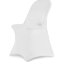 HAINARverS Stretch Spandex Folding Chair Covers 30PCS Universal Fitted Chair Cover Protector for Wedding,Party, Banquet, Holidays, Celebration, Decoration(White, 30 PCS)