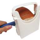 Bread Slicer Guide for Homemade Bread – Lightweight, Foldable, 4 Slice Thickness Options | Easy to Use, Clean & Store | Durable ABS Plastic with Anti-Slip Base