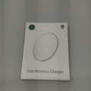 Wireless Charger for Samsung Galaxy S24/S24+S23/S23+/S22/S22+/S21/S20/S20+/S10/S9+/S9/S8/S8+/S7/Note10/Note9/Note8, 15W Wireless Charging Pad with USB-C for Samsung & iPhone Black(No AC Adapter)
