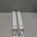 BAKON 2 Pack Clothes Drying Rack Foldable Collapsible, Folding Laundry Rack Wall Mounted Retractable Clothes Hanger for Laundry Room, Indoor & Outdoor Use, Easy Installation, Aluminum (White)