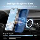 Magnetic for iPhone 16 Case, Compatible with MagSafe, [Screen Protector + Full Camera Protection], Silicone Shockproof Anti-Scratch Protective Phone Case for iPhone 16 6.1", Lake Blue
