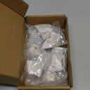 Amerdeco 10 Pack Champagne Bronze Square Kitchen Cabinet Knobs Cabinet Hardware Single Hole Cabinet Pulls Drawer Knobs and Pulls for Bathroom Cabinets ZH0019