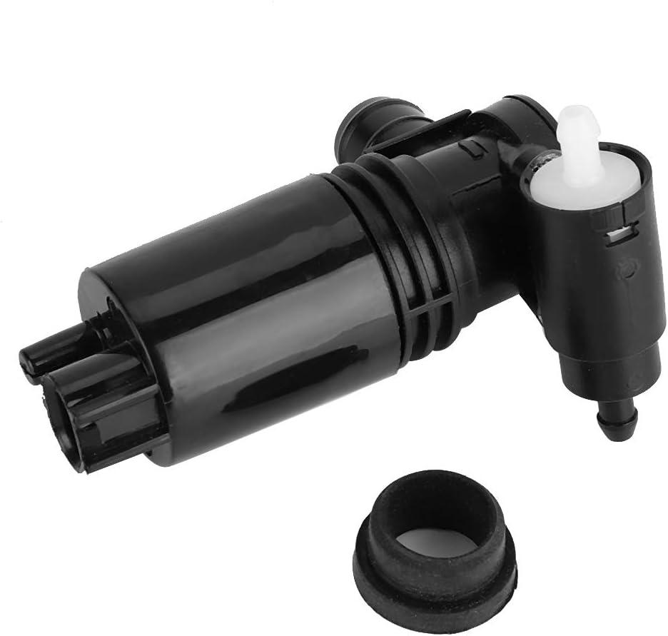 Windshield Washer Pump, Car Auto Windscreen Washer Pump for Versa 28920-EL00A - Black