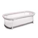 Baby Delight Snuggle Nest Bassinet, Portable Baby Bed, for Infants 0 5 Months, Driftwood Grey