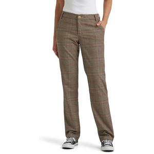 Lee Women's Wrinkle Free Relaxed Fit Straight Leg Pant, Size XL