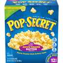 Pop Secret Microwave Popcorn, Movie Theater Butter Flavor, 1.75 Oz Snack Bags, (Pack of 12) (EXP 01/17/27)