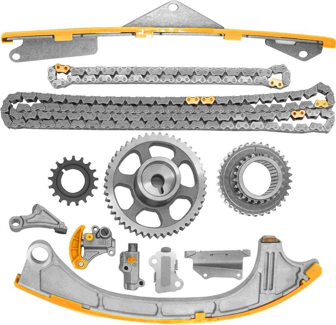 144015A2A02 Timing Chain Kit Compatible With Honda Accord 2013-2017 /for CR-V 2015-2019 / for ACURA ILX 2016-2020 / TLX 2015-2020 2.4L K24W1 K24W7, 14401-5A2-A02 14510-5A2-A01