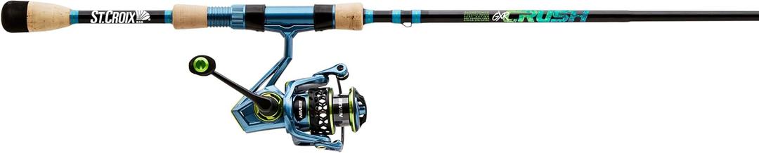 St. Croix Rod SEVIIN Reel GXR Color Rush Spinning Combo - 26CRS70MFC