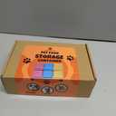 2ME Cat and Dog Food Storage Containers with Lids, 6-Pack 100% Silicone 4oz Each, with Dual-Ended Scoop – Keeps Wet Can Food Fresh, Odor-Resistant, Freezer, Microwave & Dishwasher Safe