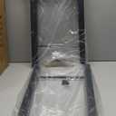 TENGCHANG 22'' Black Industry Table Legs Metal Bench Coffee Desk Chair Leg Set of 2