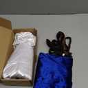 ReliBeauty Boys Saint Joseph Shepherd Costume for Kids with Vest and Headpiece (12/150, White)