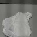 OQQ Women Mini Skirts 2 in 1 Flowy Basic Versatile Stretchy Casual Flared A-line Skirt with Pockets White Large