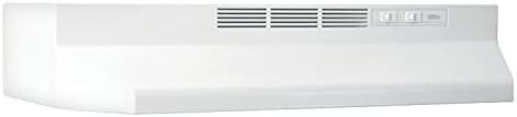 Broan-NuTone 412401 Non-Ducted Under-Cabinet Ductless Range Hood Insert, 24-Inch, White