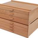 HG Art Concepts Artists Storage Chests - Premium Studio Organizer for Paint Tubes, Brushes, Pencils, Markers, & More! - 3 Drawer & 4 Drawer