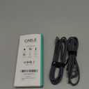 USB to USB C Cable 3A Fast Charging [2 Pack, 6FT], USB A to USB C Charger Cord, Upgraded Extra Durable Braided USBC Cable Compatible with iPhone 17 16 15 Pro Max,Samsung Galaxy S10 S9, LG and More (Grey)