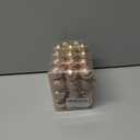 2 x Emopeak 24Pcs Christmas Balls Ornaments for Xmas Christmas Tree - 4 Style Shatterproof Christmas Tree Decorations Hanging Ball for Holiday Wedding Party Decoration (Rose Gold, 1.3"/3.2CM)