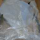 Outdoor Side Tables for Patio, 21" High Round End Table, Weather Resistant Metal Patio Accent Table Indoor and Outdoor End Table for Yard, Garden, Living Room, Bistro, Halloween (Hummingbird)