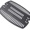 Uniflasy 7644 Cast Iron Cooking Grates for Weber Q100, Q1000, Q120, Q1200, Q1400, 516001, 516002, 50060001, 51010001, 51060001, Baby Q Gas Grill, 2 Pack
