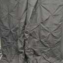 Amazon Basics 2 Piece Soft, Lightweight Down-Alternative All-Season Comforter and Bedding Set, Pinch Pleat, Twin/TwinXL, Dark Grey